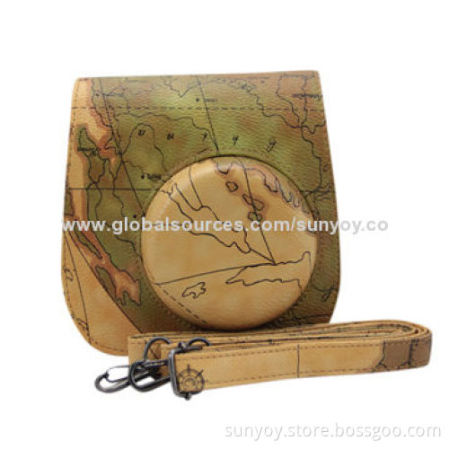 Leather Camera Bag for Fujifilm Instax Mini 80 Camera